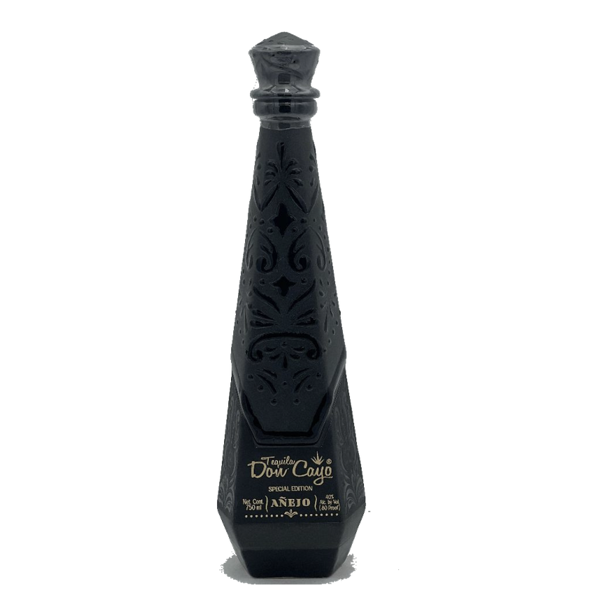 Don Cayo Añejo Ceramic Tequila Black 750ML