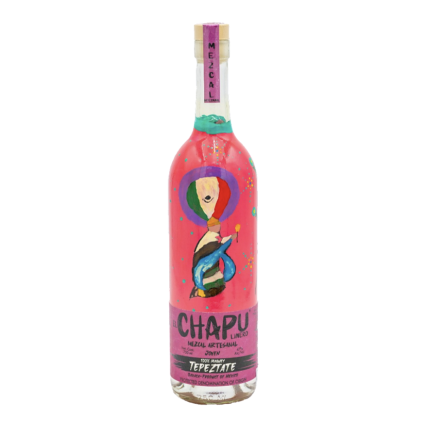 EL Chapu Linero Tepezate Mezcal 96 Proof 750ML