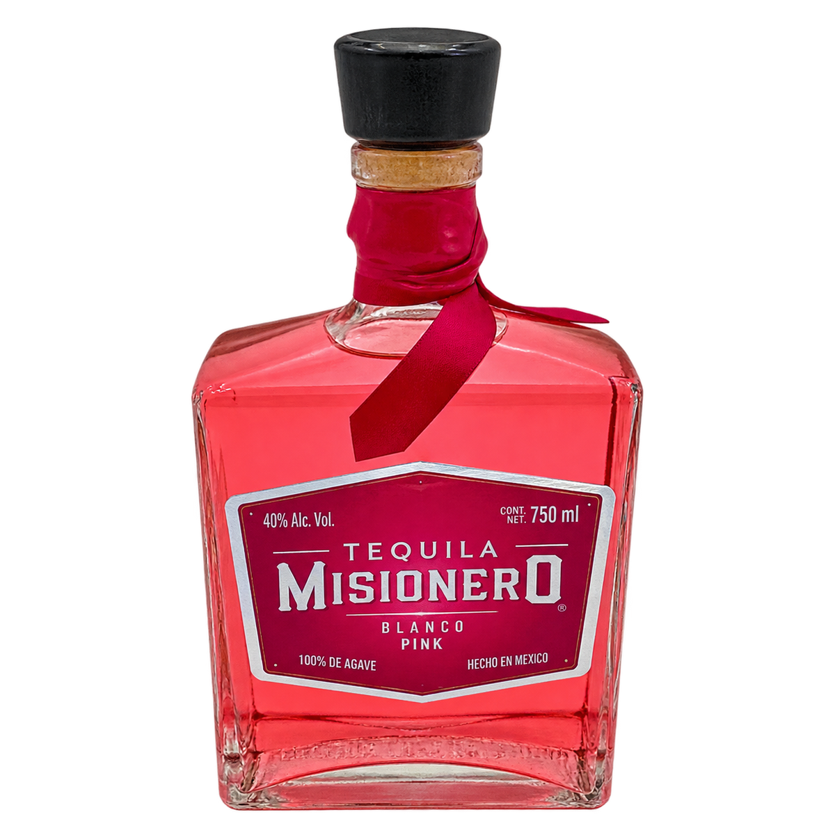 Misionero Blanco Pink Tequila 750ML