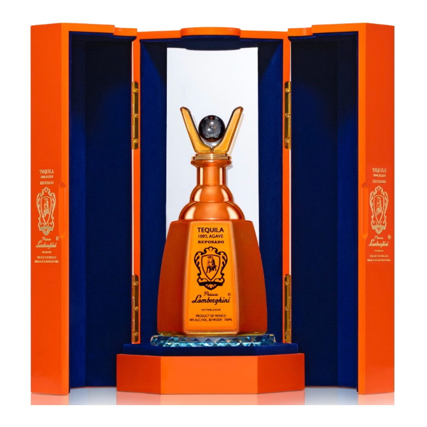 Patrizia Lamborghini Tequila Reposado with Gift Box 750ML