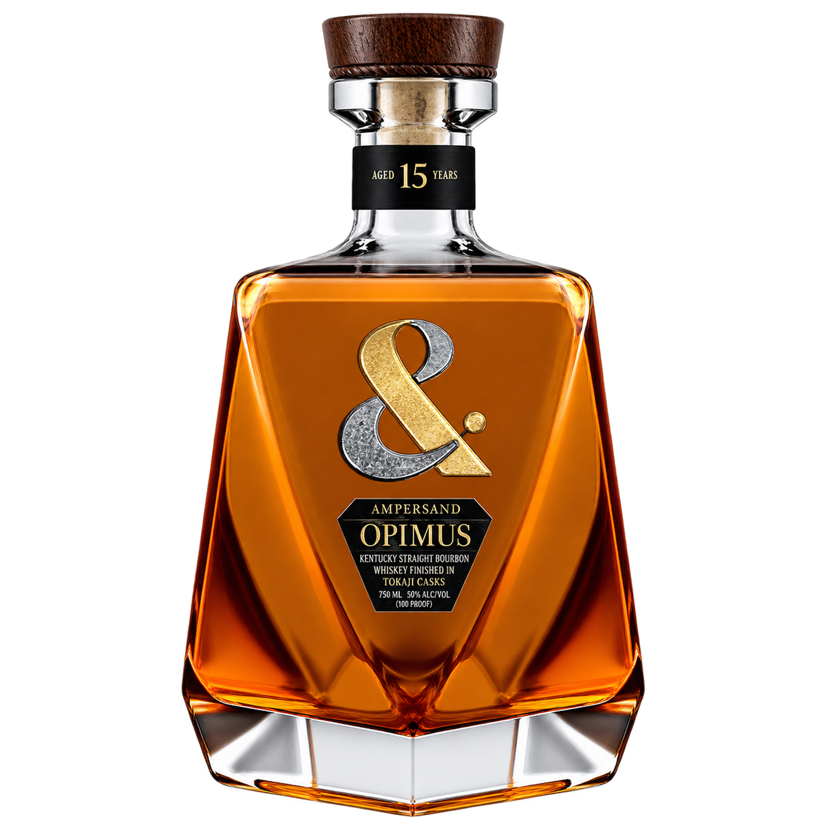 Ampersand Opimus 15-Year Kentucky Straight Bourbon Whiskey Finished in Tokaji Casks 750ML bottle