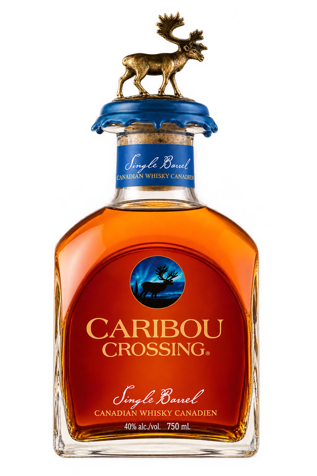 Caribou Crossing Single Barrel Canadian Whisky 750ML bottle