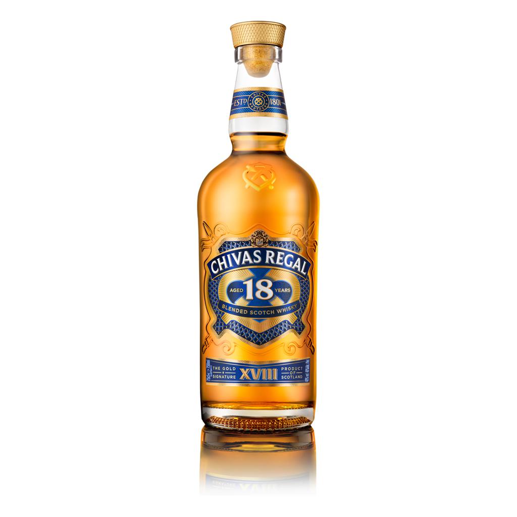 Chivas Regal 18 Year Blended Scotch Whisky 750 mL bottle