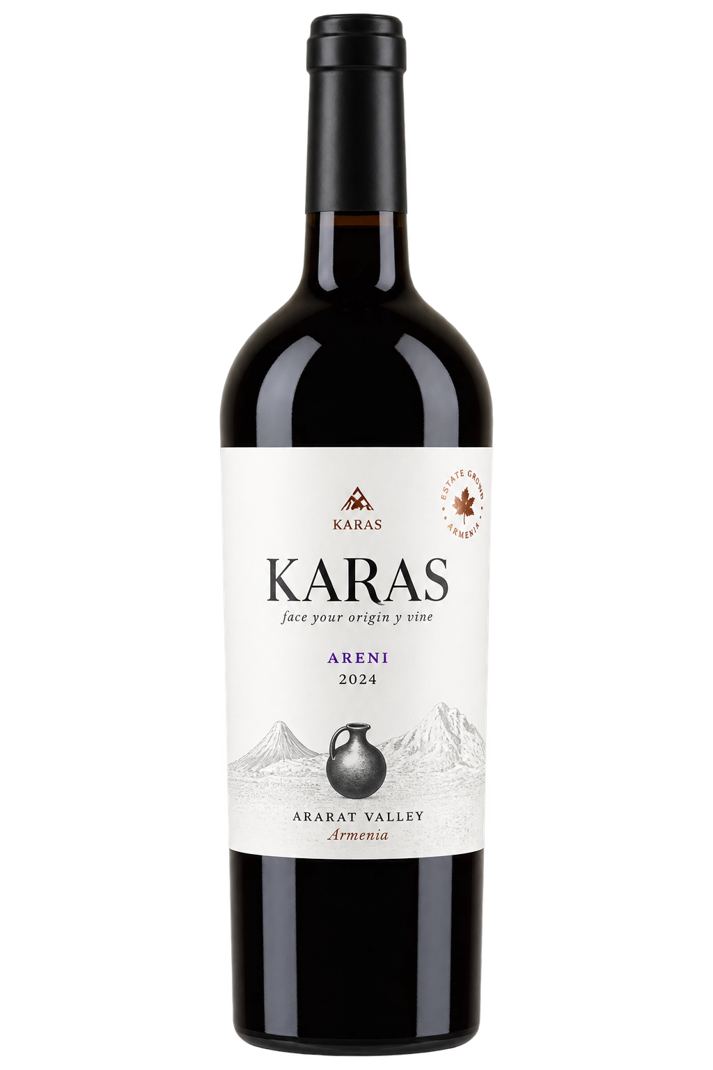 Karas Areni 2024 Armenian Red Wine 750ML bottle