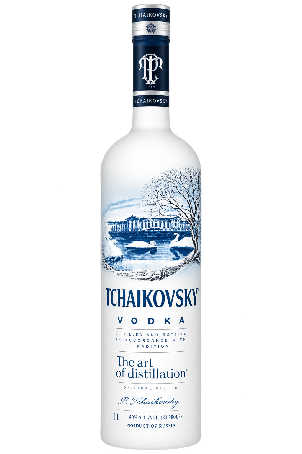 Tchaikovsky Vodka 1L bottle