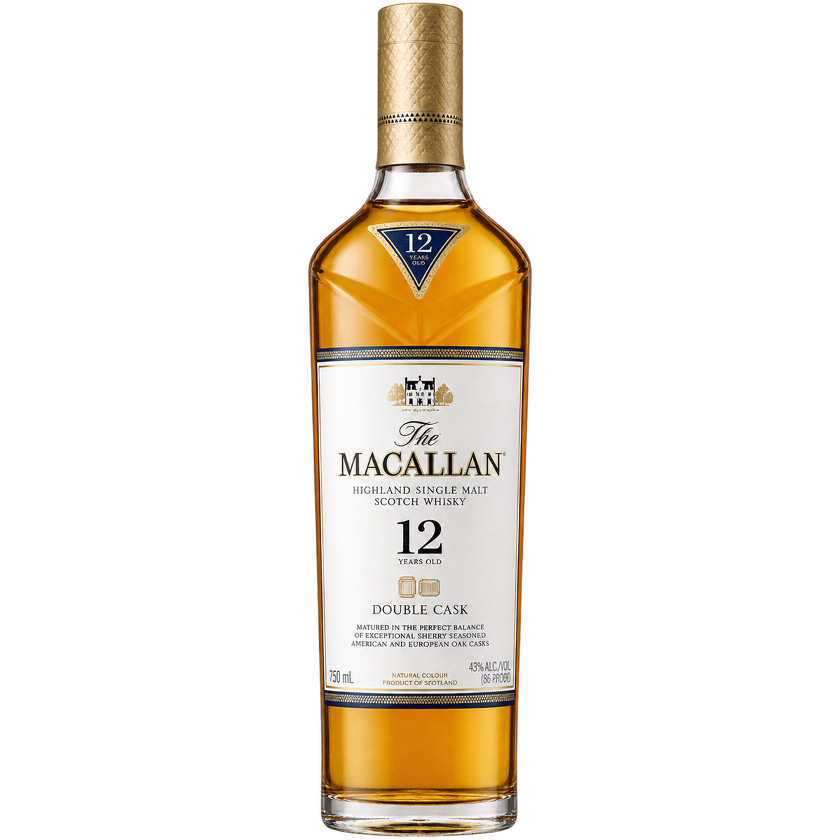 The Macallan Double Cask 12 Year Old Single Malt Scotch Whisky 750ML