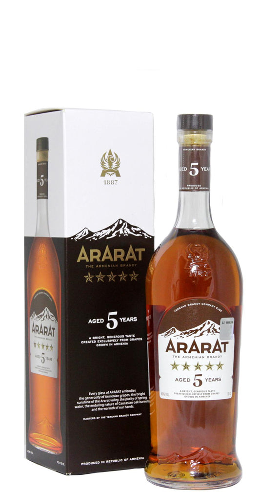 ARARAT 5 Star VS Armenian Brandy 700ml bottle