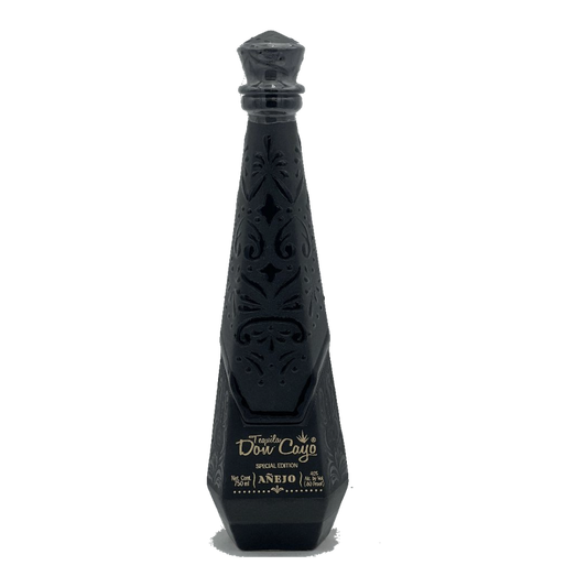 Don Cayo Añejo Ceramic Tequila Black 750ML