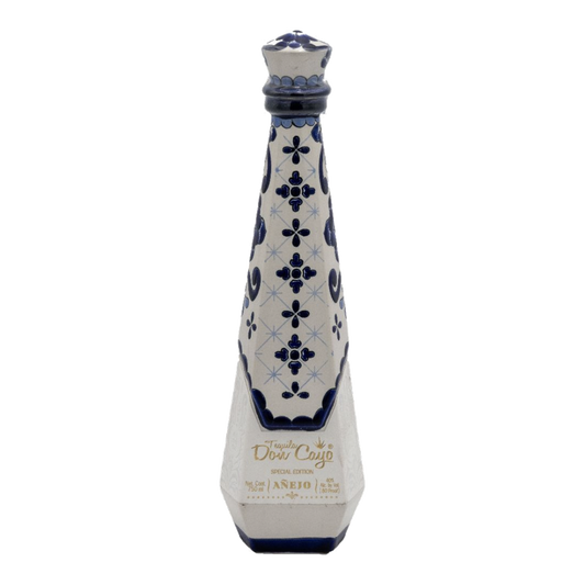 Don Cayo Añejo Ceramic Tequila Blue 750ML