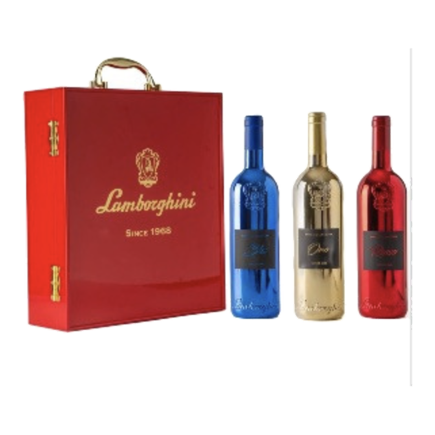 Lamborghini Tricolore Collection Wine 3/750ML
