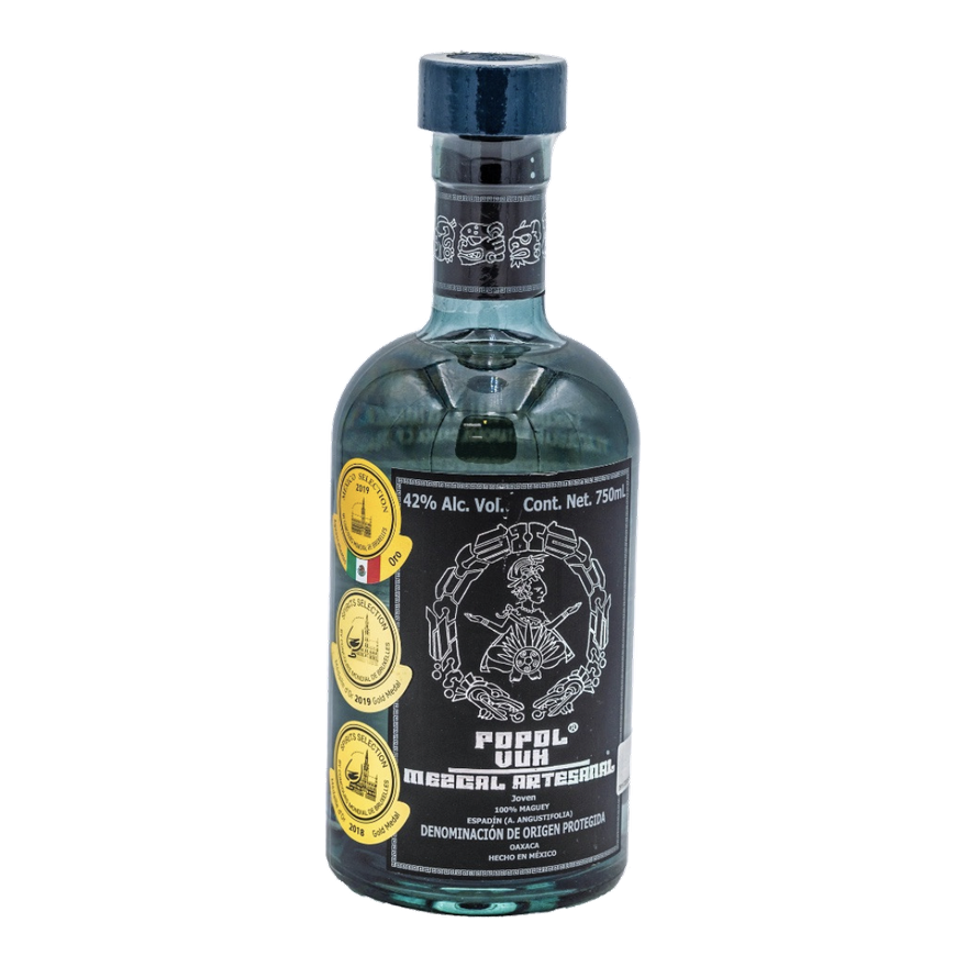 Mezcal Joven Popol Vuh Joven Espadin 750ML
