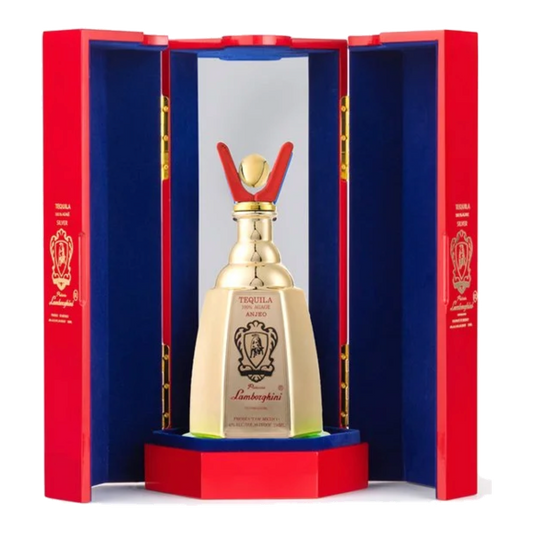 Patrizia Lamborghini Tequila Añejo with Gift Box 750ML