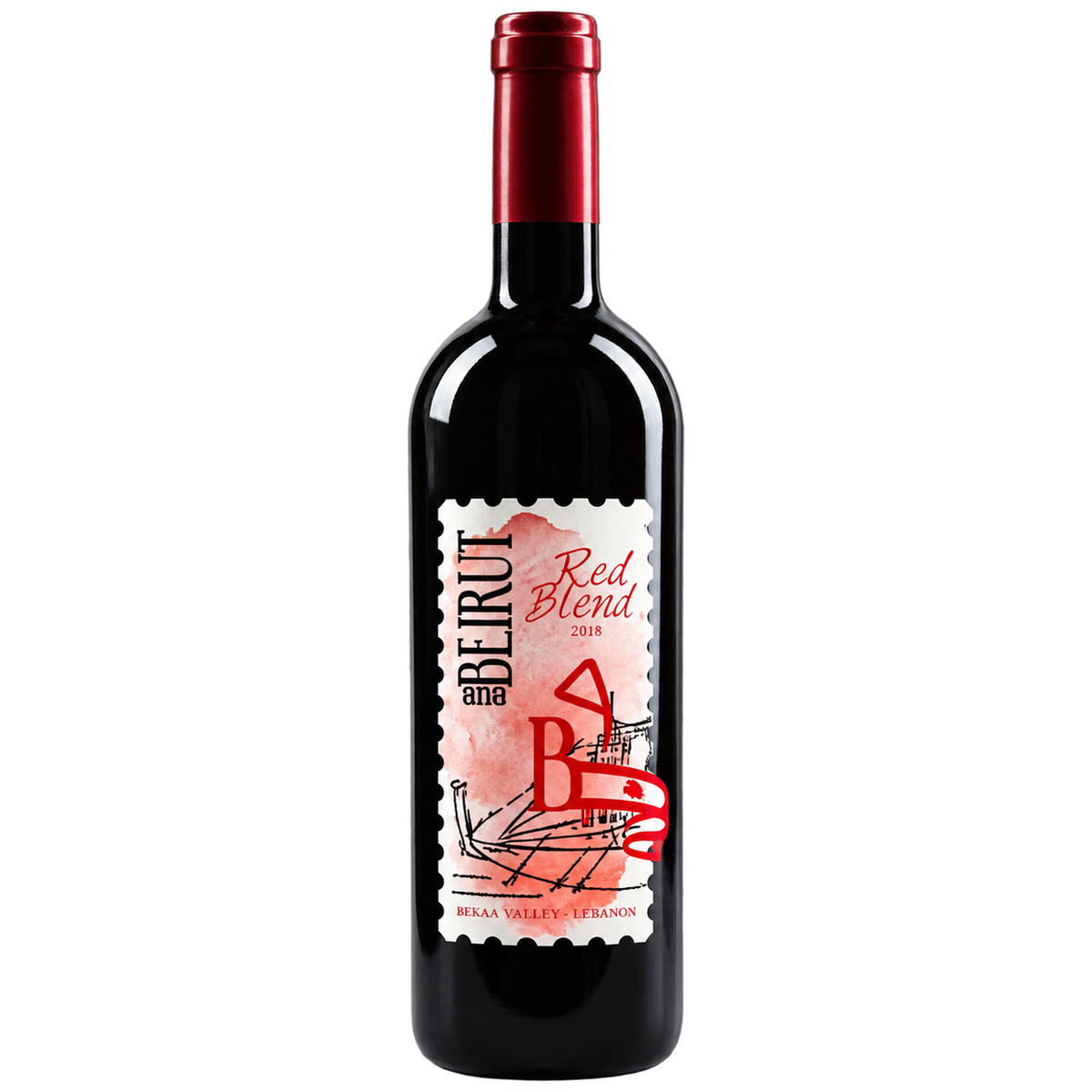 Ana Beirut Red Blend 2018 750ml bottle