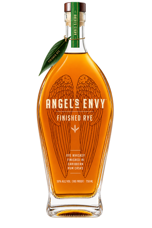 Angel's Envy Rye Whiskey Finished in Caribbean Rum Casks 750ML bottle