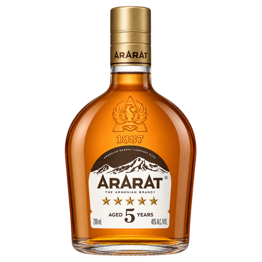 ARARAT 5 Star VS Armenian Brandy 200ML bottle