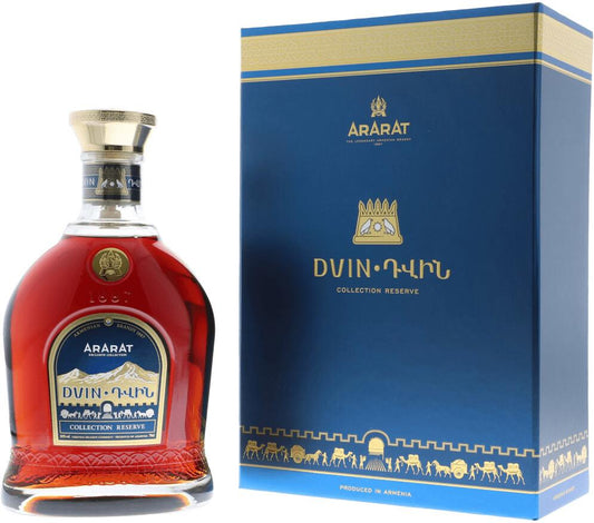 ARARAT Dvin Exclusive Collection Armenian Brandy 700ml bottle and box