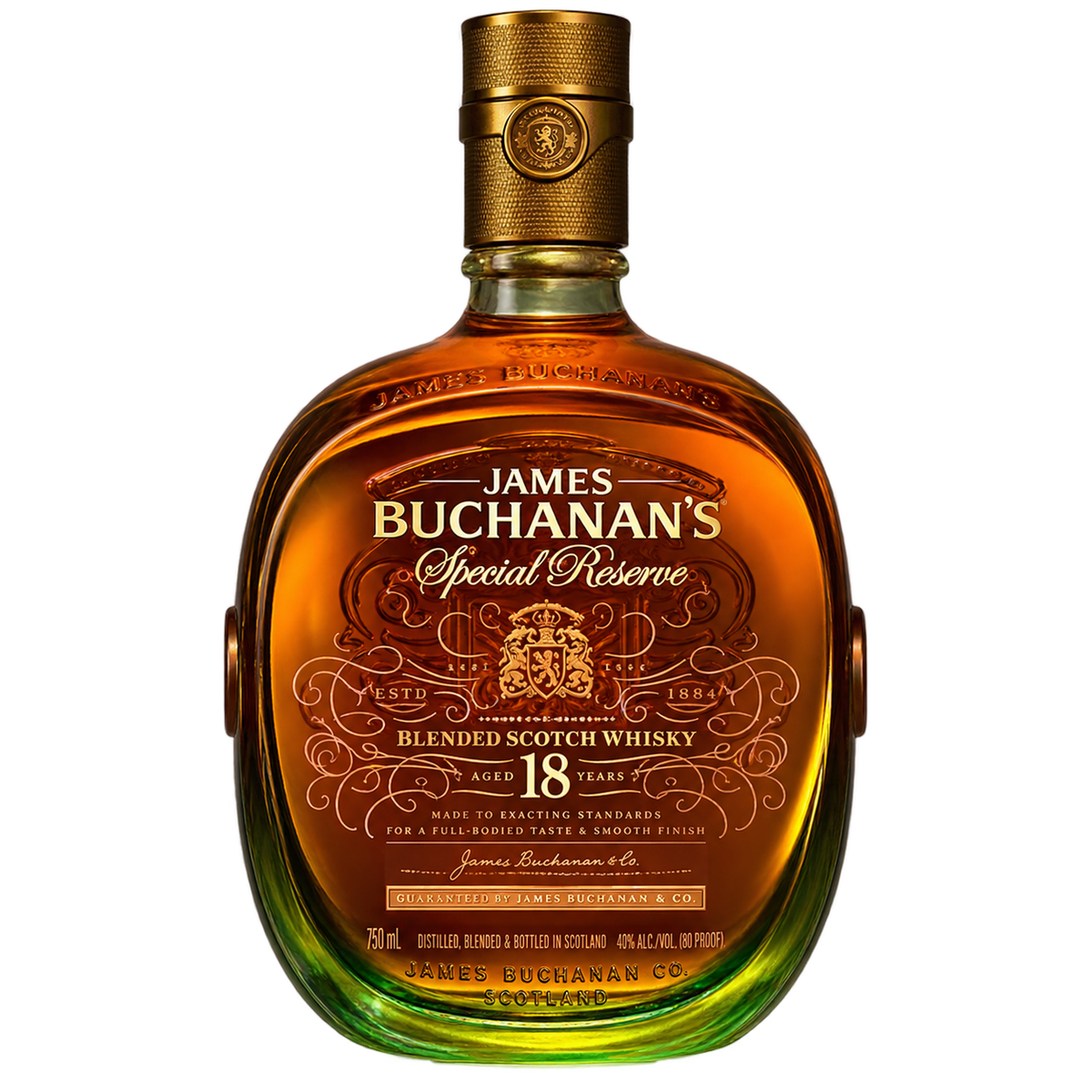 Buchanan's Special Reserve 18 Year Old Blended Scotch Whisky 750ML bottle