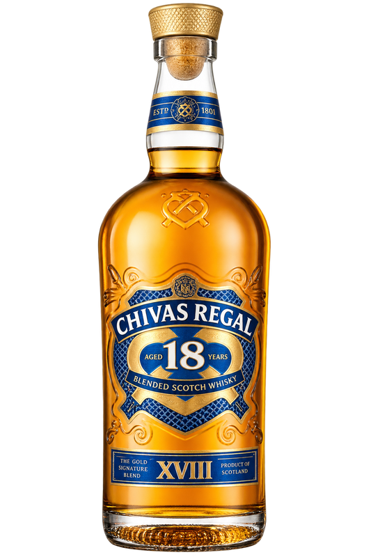 Chivas Regal 18 Year Old Blended Scotch Whisky 750ML bottle