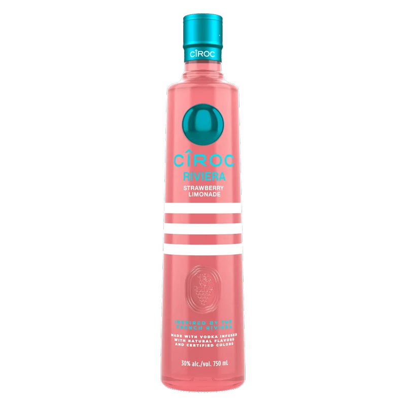 Ciroc Riviera Strawberry Limonade Vodka 750 mL bottle