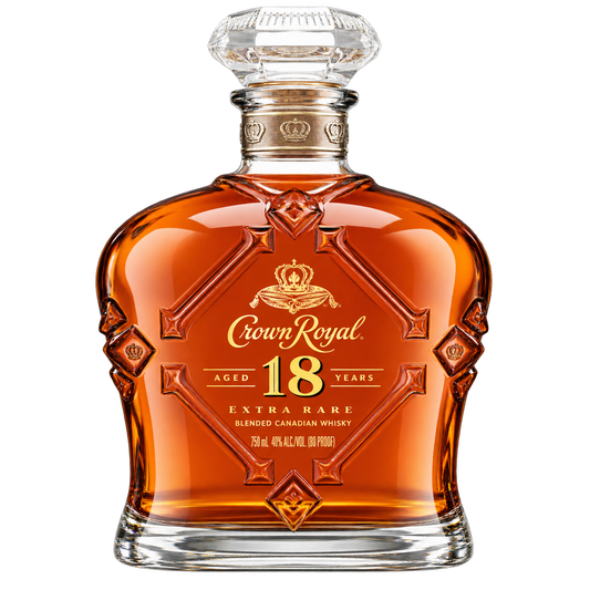 Crown Royal Aged 18 Years Extra Rare Blended Canadian Whisky 750ML bottle