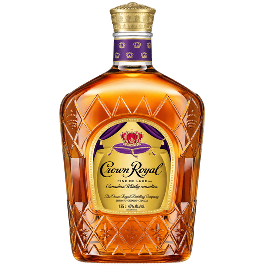 Crown Royal Fine De Luxe Blended Canadian Whisky 1.75L bottle
