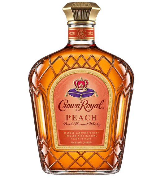 Crown Royal Peach Flavored Whisky 750ML bottle