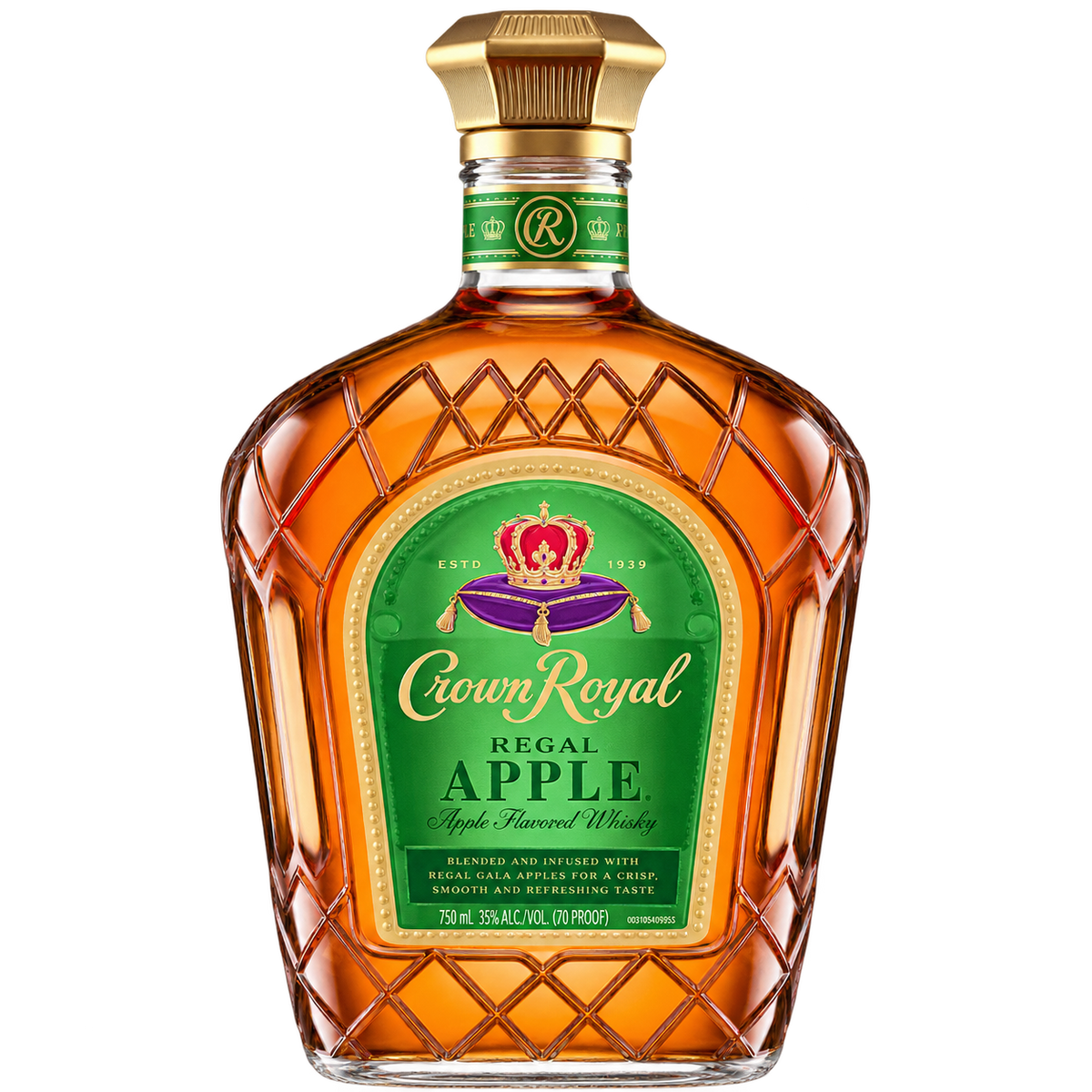Crown Royal Regal Apple Flavored Whisky 750ML bottle