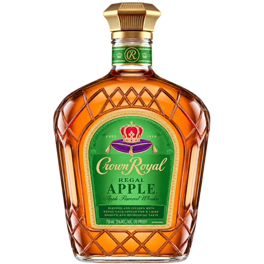 Crown Royal Regal Apple Flavored Whisky 750ML bottle