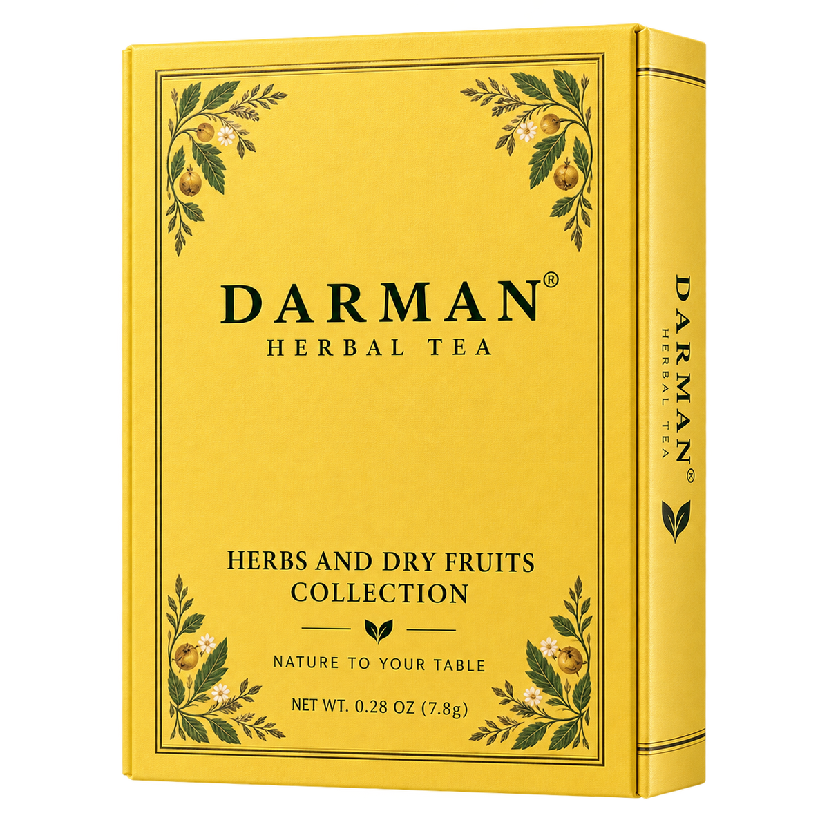 Darman Herbs and Dry Fruits Collection Yellow Book 0.28oz