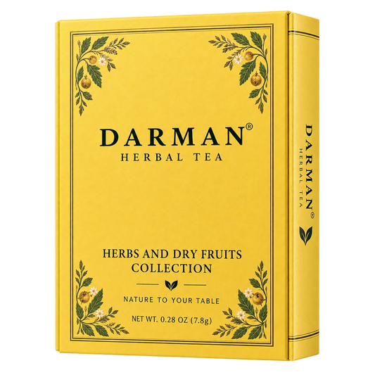 Darman Herbs and Dry Fruits Collection Yellow Book 0.28oz