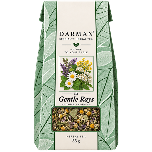 Darman N2 Gentle Rays Herbal Tea 55g package