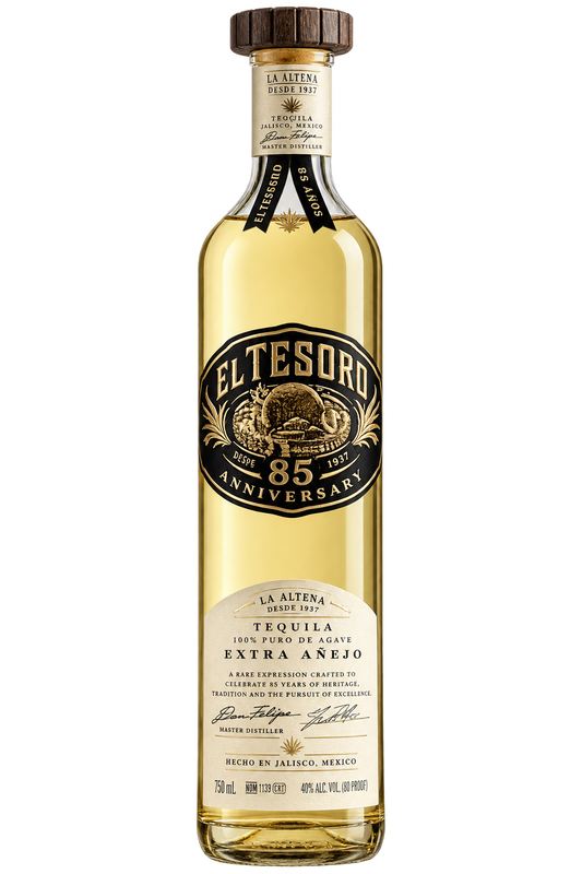 El Tesoro 85th Anniversary Extra Añejo Tequila 750ML bottle
