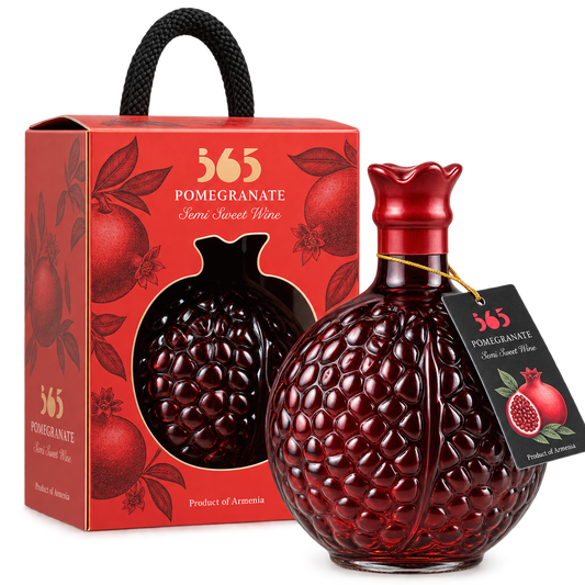 Gevorkian 365 Pomegranate Souvenir 750ml bottle with gift packaging