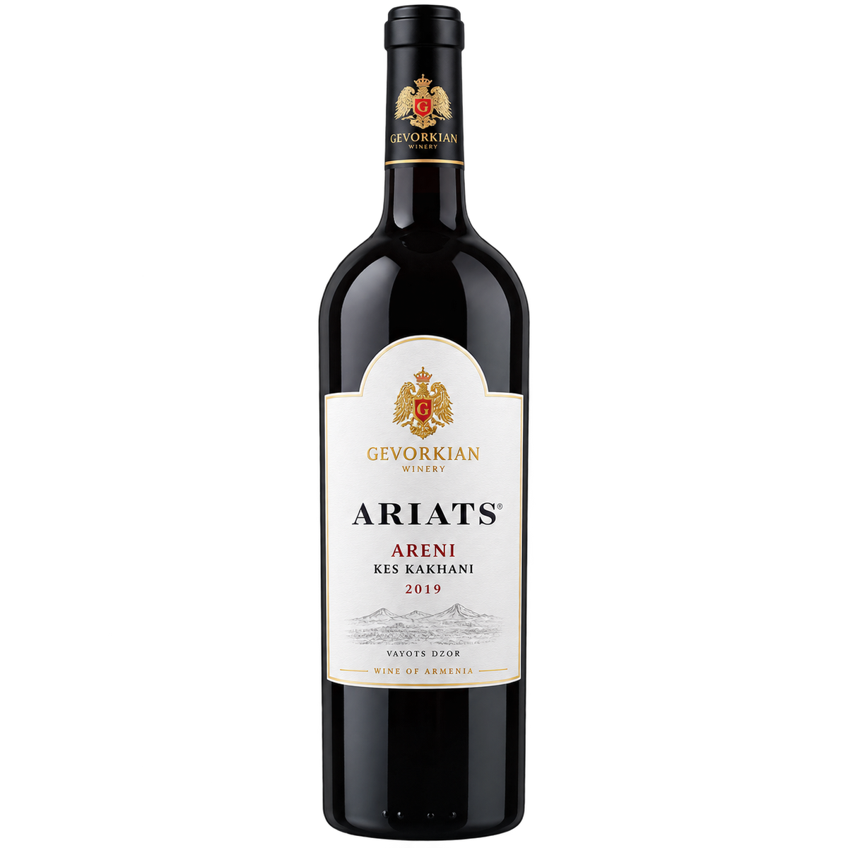 Gevorkian Ariats Areni Kes Kakhani Red Dry 2019 750ml bottle