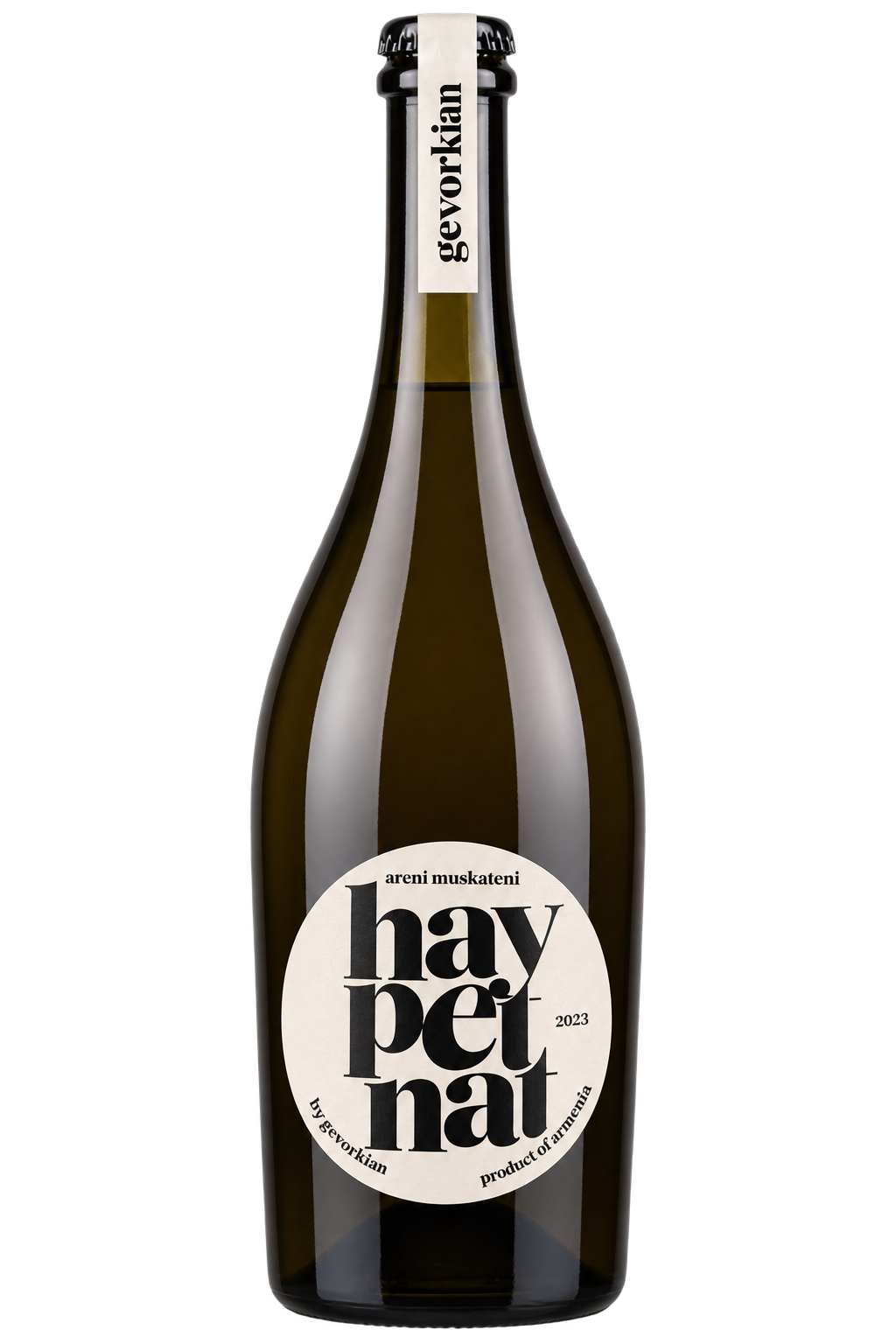 Gevorkian Hay Pet Nat Areni Muskateni 2023 750ml bottle