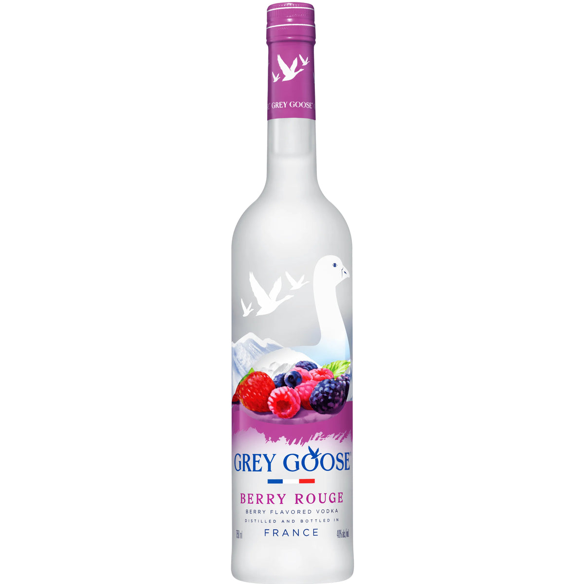 GREY GOOSE Berry Rouge Flavored Vodka 750ML bottle