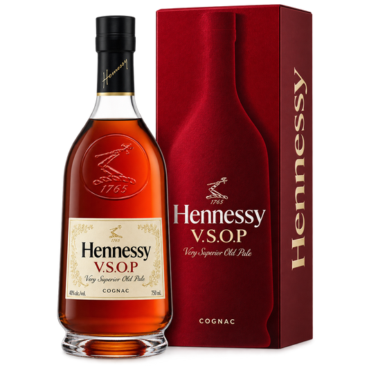 Hennessy V.S.O.P Cognac Gift Box 750ML bottle and presentation box