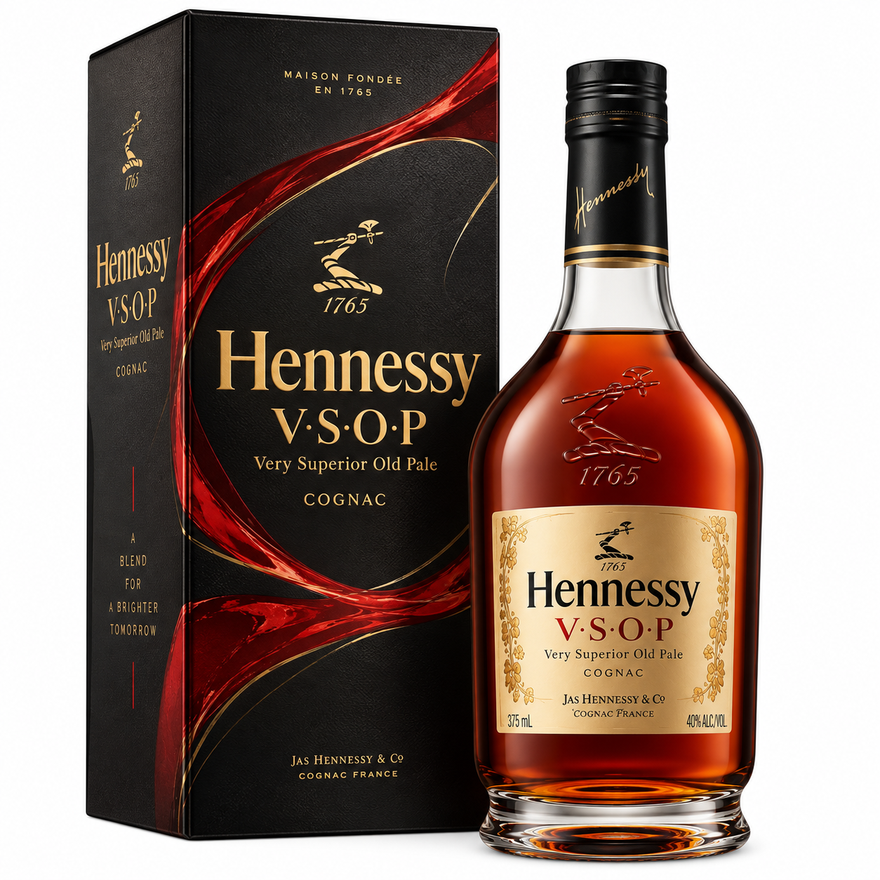 Hennessy V.S.O.P Cognac Round Gift Box 375ML