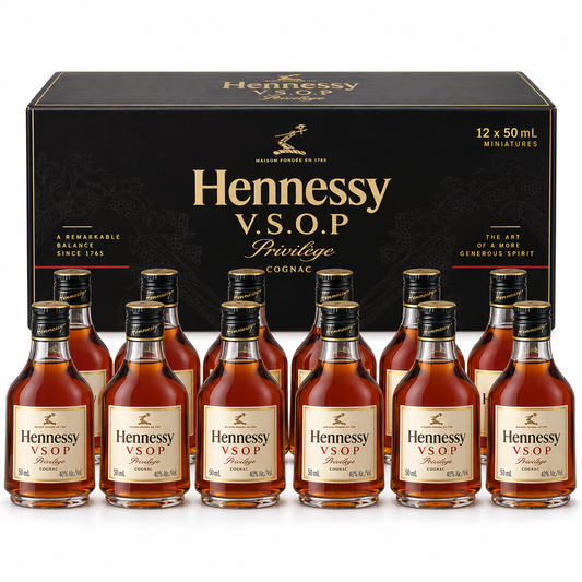 Hennessy V.S.O.P Privilège Cognac 50ML 12-Pack