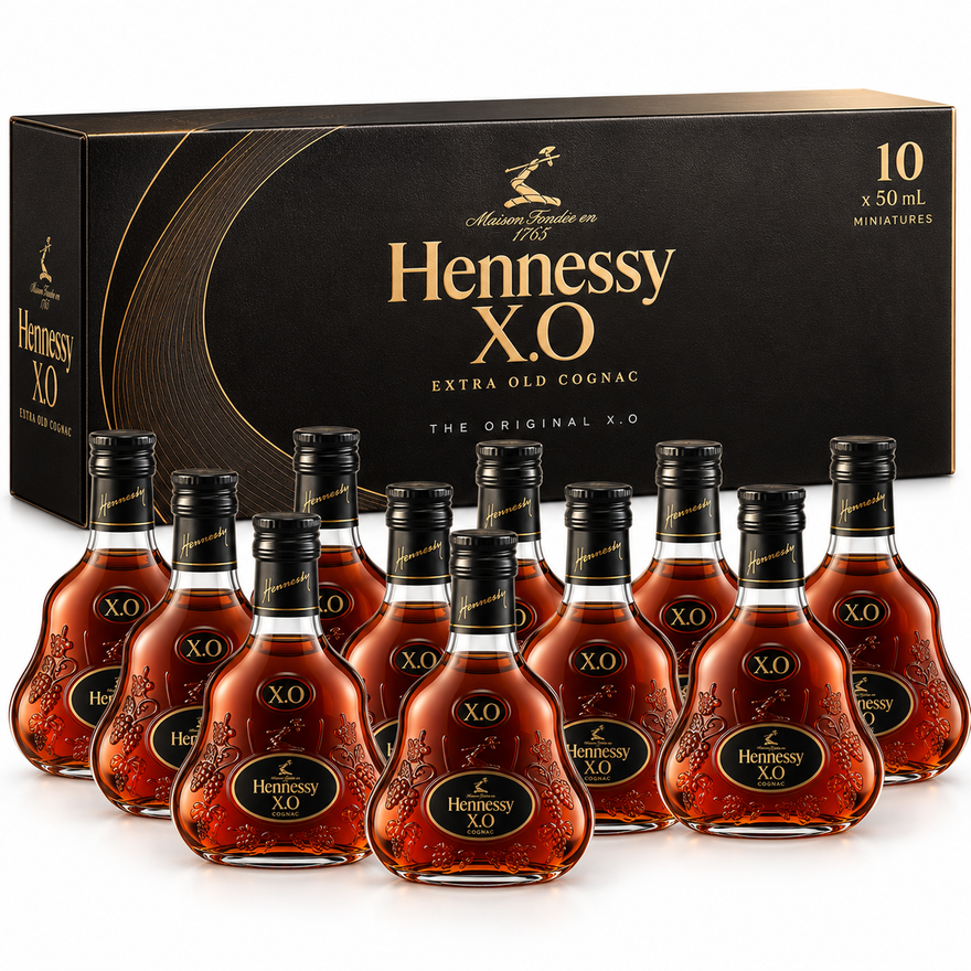Hennessy X.O Cognac 50ML 10-Pack