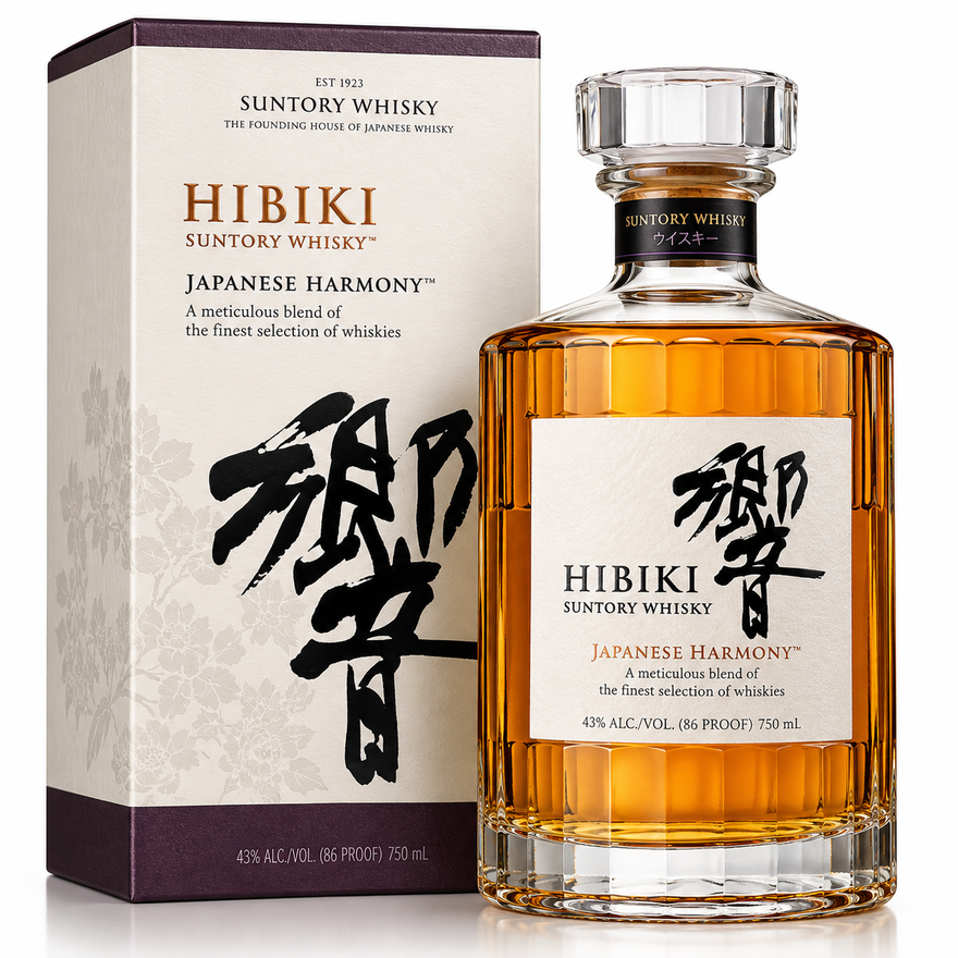 Hibiki Japanese Harmony Whisky 750ML