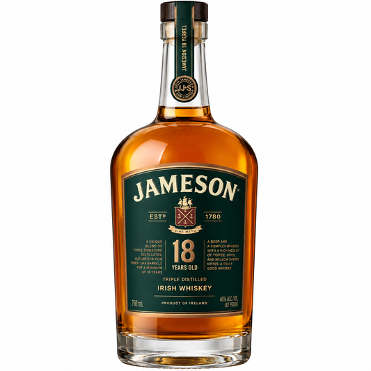 Jameson 18 Year Old Irish Whiskey 750ML