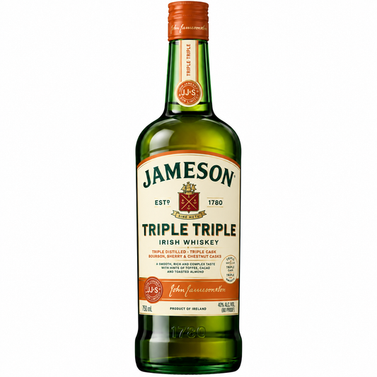 Jameson Triple Triple Irish Whiskey 750ML