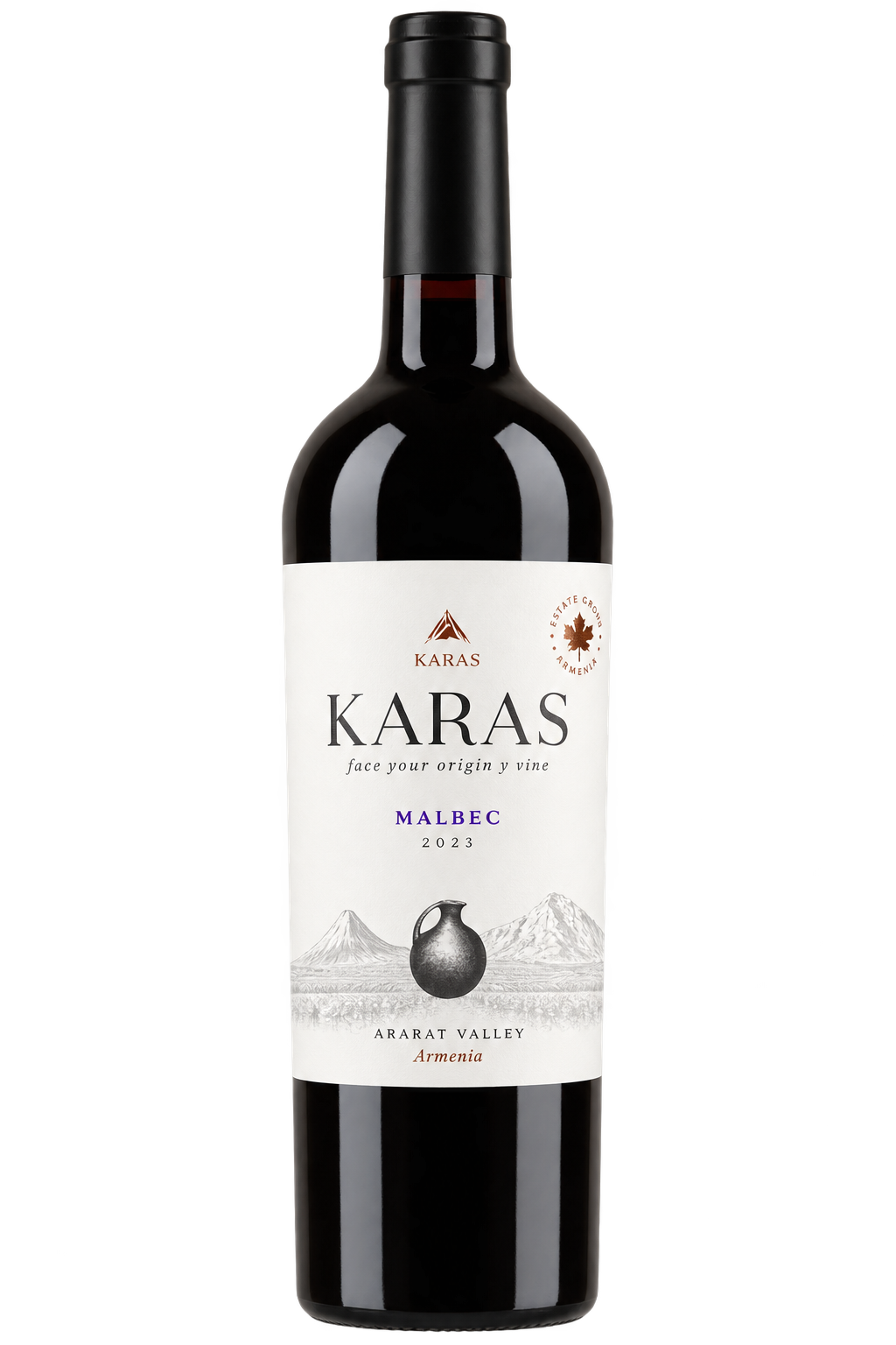 Karas Malbec 2023 Armenian Red Wine 750ML bottle