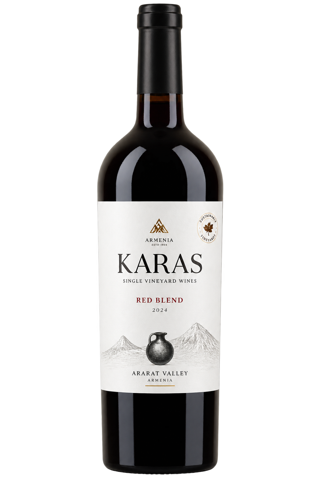 Karas Red Blend 2024 750ML wine bottle