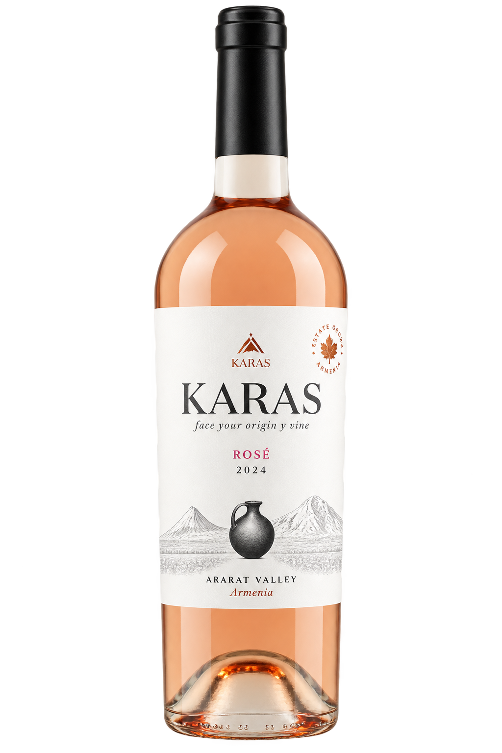 Karas Rosé 2024 Armenian Rosé Wine 750ML bottle