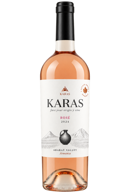 Karas Rosé 2024 Armenian Rosé Wine 750ML bottle