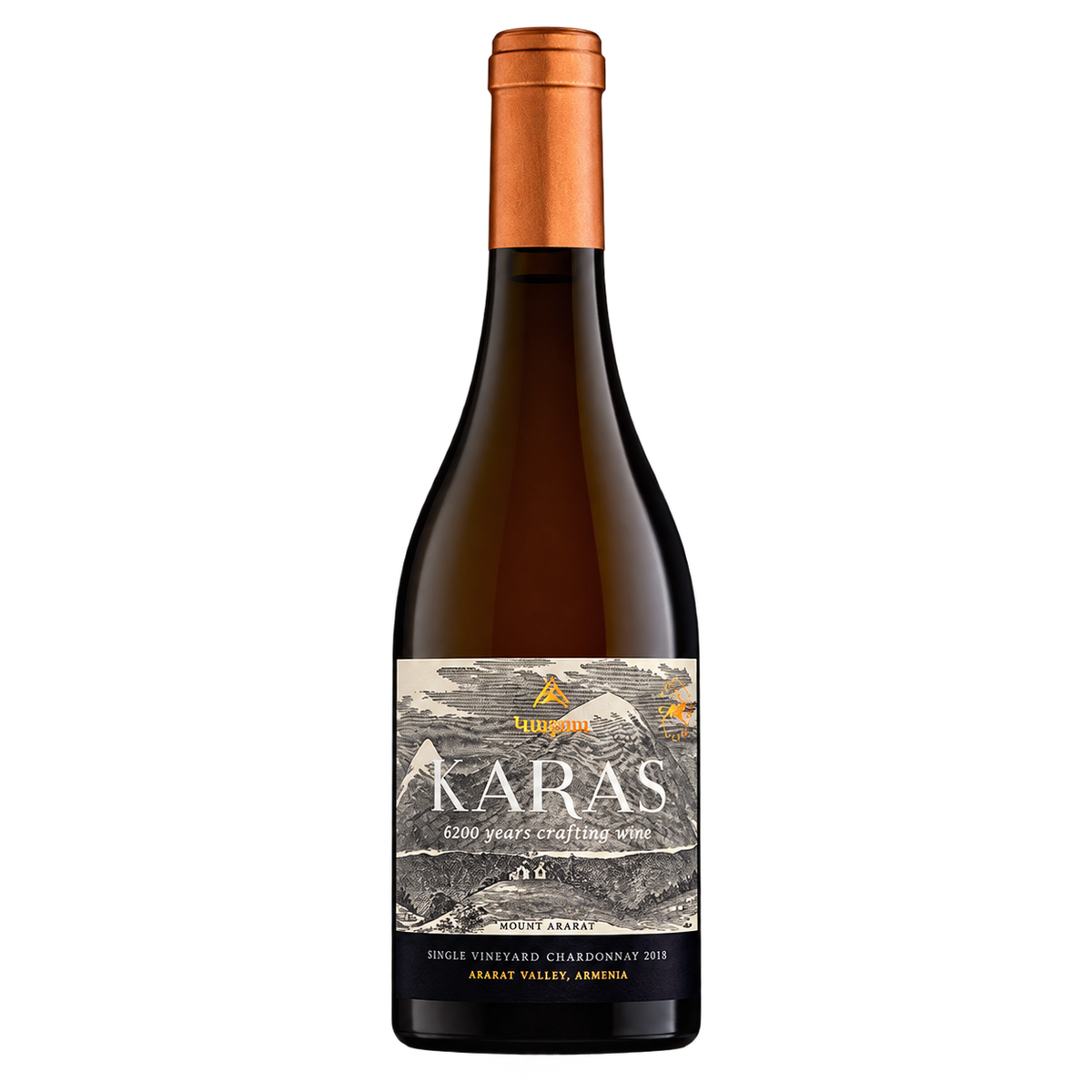 Karas Single Vineyard Chardonnay 2022 750ml bottle