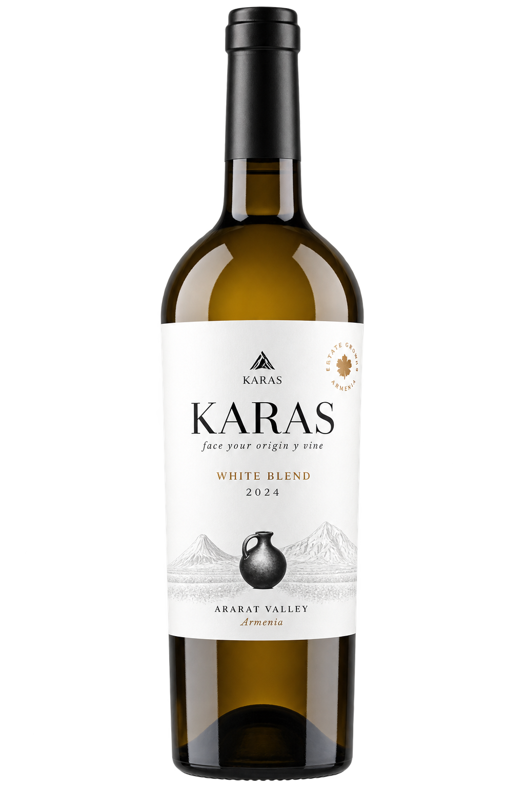 Karas White Blend 2024 Armenian White Wine 750ML bottle