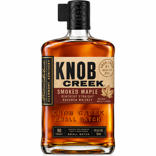 Knob Creek Smoked Maple Bourbon Whiskey 750ML